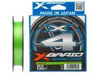 Tresse YGK X-Braid Braid Cord X4 150m - #0.4/0.104mm 8lb/3.6kg