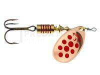Cuiller Tournante Mepps Aglia Decorees Copper / Red Dots - #4 | 9g