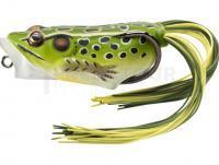 Leurre Live Target Hollow Body Frog Popper 6.5cm 14g - Green/Yellow