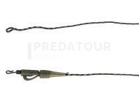 Lead core safety clip system (+ QC swivel + anti-tangle) 80cm