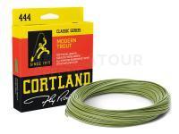 Soie mouche Cortland 444 Modern Trout Floating Moss Green WF3F