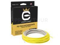 Soie mouche Cortland Competition Series FO-Tech Intermediate / Floating | Smoke/Yellow | 130ft | WF5/6I/F