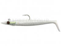 Leurre Savage Gear Sandeel V2 18cm 86g 2+1pcs - White Pearl Silver