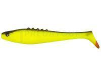 Leurre souple Dragon Lunatic 7.5cm SUPER YELLOW/BLACK - red tail