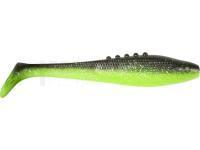 Leurre souple Dragon Lunatic Pro 7.5cm - Chartreuse/Black | Silver Glitter