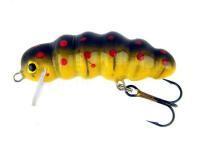 Leurre Microbait Maggot 33mm - Strip Yellow