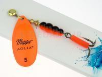 Cuiller Tournante Mepps Aglia Fluo #5 | 13g - Orange