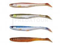 Leurres Savage Gear Slender Scoop Shad Clear Water Mix 11cm 7g 4pcs