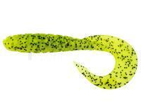 Leurre souple Fishup Mighty Grub 3.5ich | 90mm - Chartreuse/Black