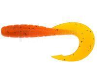 Leurre souple Fishup Mighty Grub 4.5ich | 120mm - Orange Pumpkin / Black