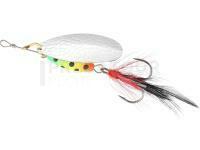 Cuillère tournante Mikado M-GRUB #2 7g - Silver / Fire Tiger