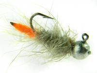 Micro Jig 1g #8 - Caddisfly Orange