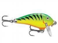 Leurre Rapala Mini Fat Rap 3cm - Firetiger