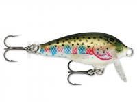 Leurre Rapala Mini Fat Rap 3cm - Rainbow Trout