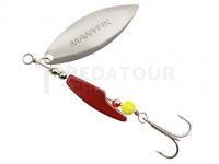 Cuiller Tournante Manyfik MOBBY V-2 3g - VS05 Silver/Red