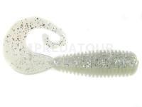 Leurre souple Lunker City Monkey Grub 10cm - #132 Ice Shad