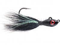 Leurre Mustad Big Eye Bucktail Jig 7g  1/4oz - Black