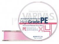 Tresse Varivas High Grade PE X4 Milky Pink 150m 18lb #1.0