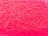 Neon Hair 20cm long fiber - Fluo Pink