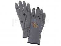 Gants Savage Gear Softshell Glove Grey - XL