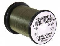 Semperfli Classic Waxed Thread 12/0 240 Yards - Olive Dun