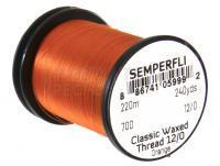 Semperfli Classic Waxed Thread 12/0 240 Yards - Orange