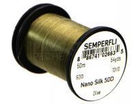 Thread Semperfli Nano Silk 50D 12/0 50m 54yds - Olive