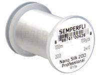Thread Semperfli Nano Silk Pro 20D 100m 109yds 24/0 - White