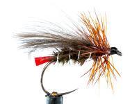 Mouche sèche Peacock Caddis With Tag BL - #12