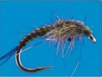 Peacock Quill Nymph - olive no 18