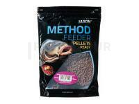 Pellet Ready Jaxon Method Feeder 500g 2mm - Red mulberry