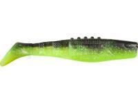 Leurre souple Dragon Phantail Pro 10cm - Chartreuse/Black | Silver Glitter