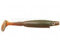 Leurre souple Strike Pro Piglet Shad 10cm | C017 Motor Oil Pepper