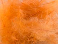 Plumes FMFly Goose CDC 1G - Dyed Orange Insect