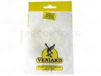 Veniard Loose Cock Saddle Hackle Large 2 gram - Bleached White