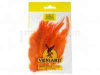 Veniard Loose Cock Saddle Hackle Large 2 gram - Orange-Hot