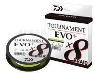 Tresse Daiwa Tournament X8 Braid Evo+ Chartreuse 270m 0.08mm