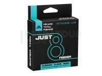 Mikado Just 8 Feeder Tresse 150m 0.08mm - Brown