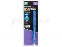 Preston KKM-B Mag Store Rapid Stop Hair Rigs 10cm 4” Size 14 0.19mm 3.335kg 7lb6oz