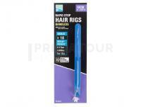 Preston KKM-B Mag Store Rapid Stop Hair Rigs 10cm 4” Size 18 0.17mm 3.088kg 6lb12oz