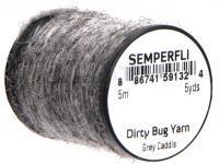 Semperfli Dirty Bug Yarn 5m 5yds - Grey Caddis