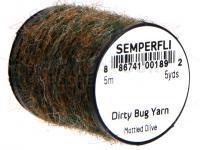 Semperfli Dirty Bug Yarn 5m 5yds - Mottled Olive