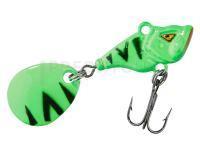 Leurre Balzer Colonel Spin Buddy Evil Eye 17g 33mm - Green Firetiger UV