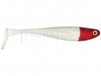 Leurre Delalande Zand Fat Shad 10cm 8g - 061 - Blanc Tête rouge