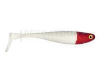 Leurre Delalande Zand Fat Shad 12cm 12g - 061 Blanc Tête rouge