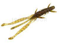 Leurre Souple FishUp Shrimp 3 inch | 77 mm - 045 Green Pumpkin / Red & Black