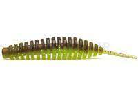 Leurre FishUp Tanta 3" 73mm - 203 - Green Pumpkin/Flo Chartreuse