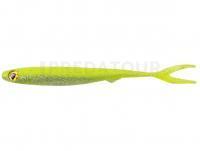 Leurre Fox Rage Slick Finesse Super Soft 11cm 4.25in - UV Chartreuse Ayu