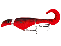Leurre Headbanger Colossus Curly 31cm 170g Suspending - Red/Black