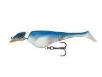 Leurre Headbanger Shad 11 cm Suspending - Blue/withe